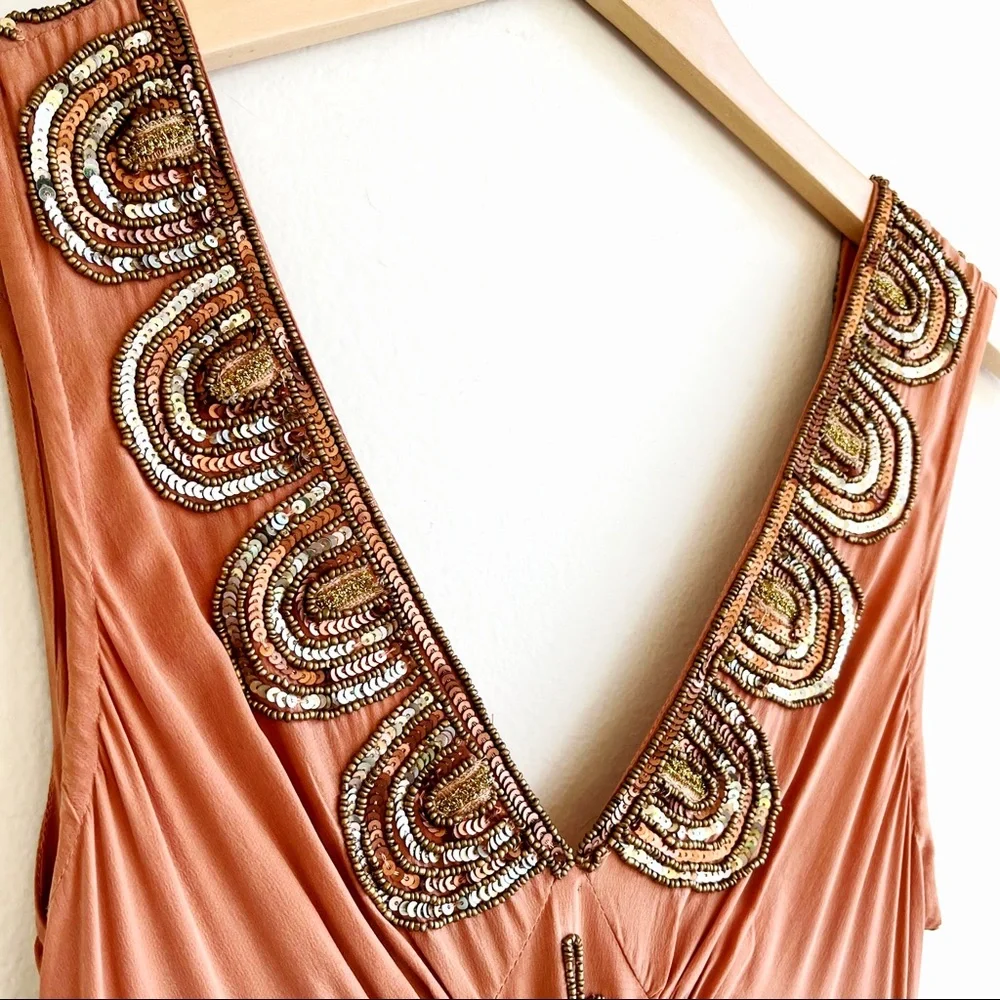 Tracy Reese Beaded Silk Tank Blouse NWT - Picture 4 of 14
